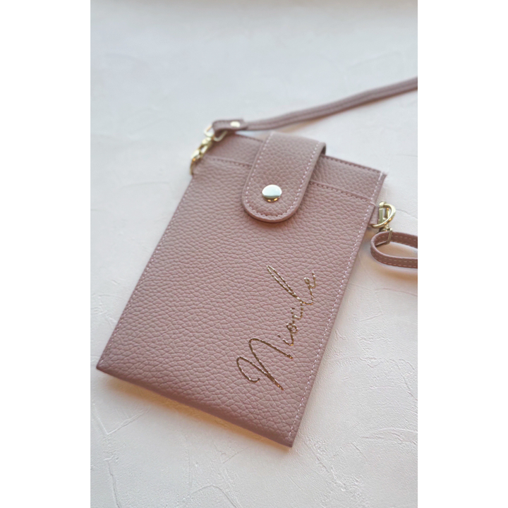 新品-荔枝紋手機包．【2025 聖誕節】