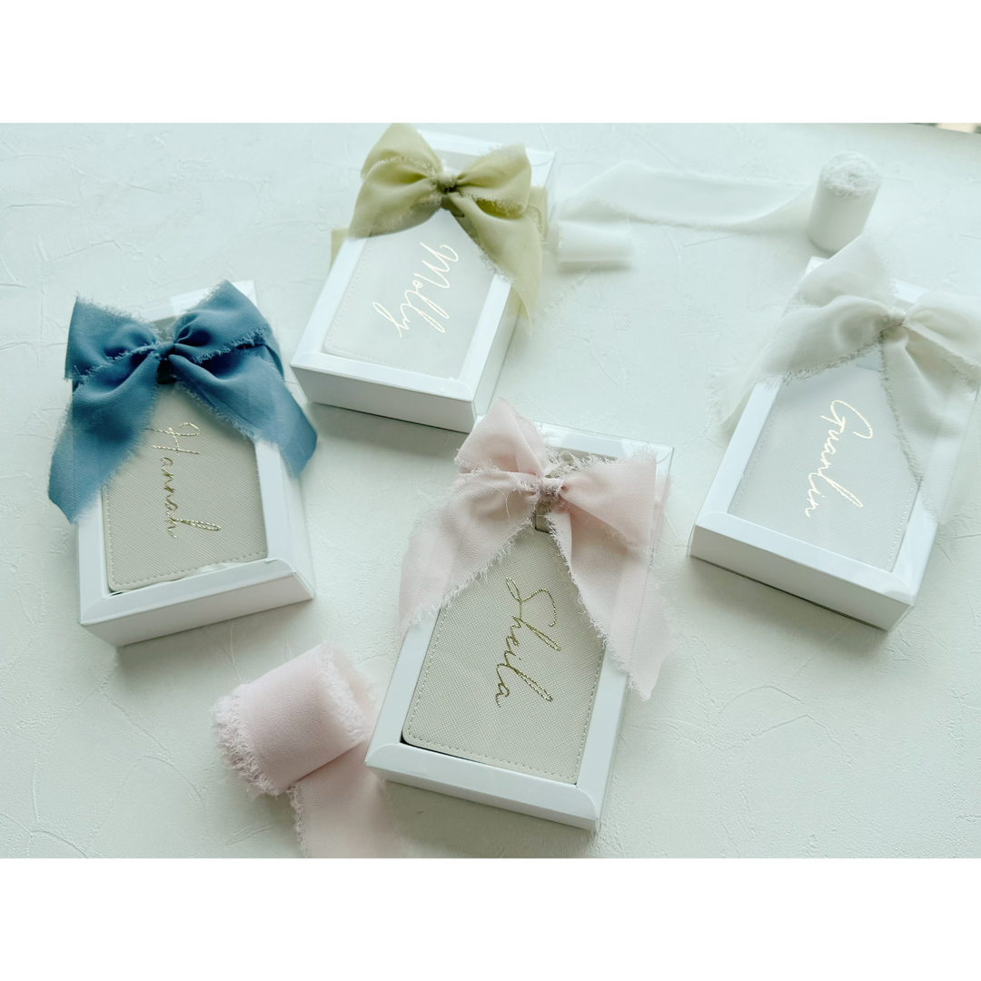 行李吊牌/悠遊卡套/證件套 ．【客製-燙金款】