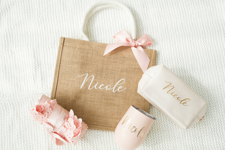 奢華提袋 | 睡袍+化妝包+保溫杯