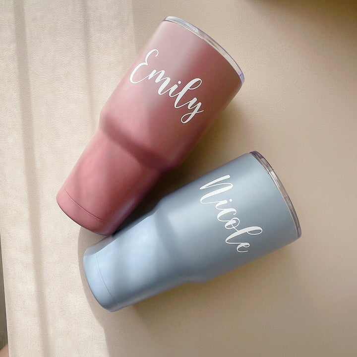 冰壩杯 ．【莫蘭迪藍/玫瑰粉】
