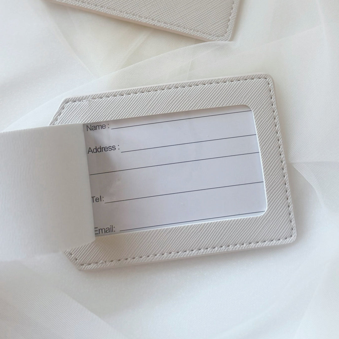 行李吊牌/悠遊卡套/證件套 ．【客製-燙金款】