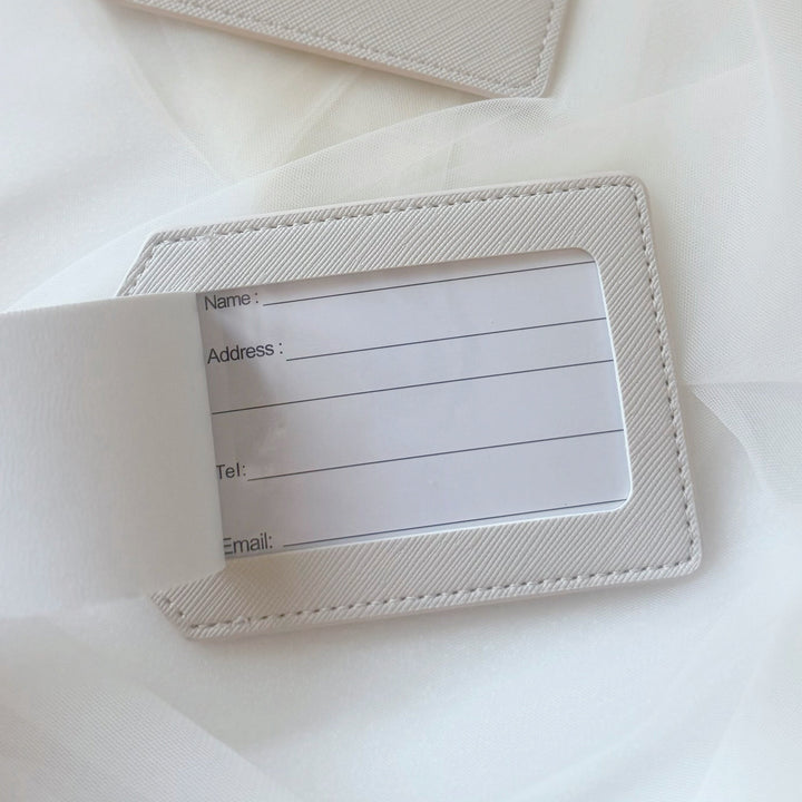 行李吊牌/悠遊卡套/證件套 ．【客製-燙金款】
