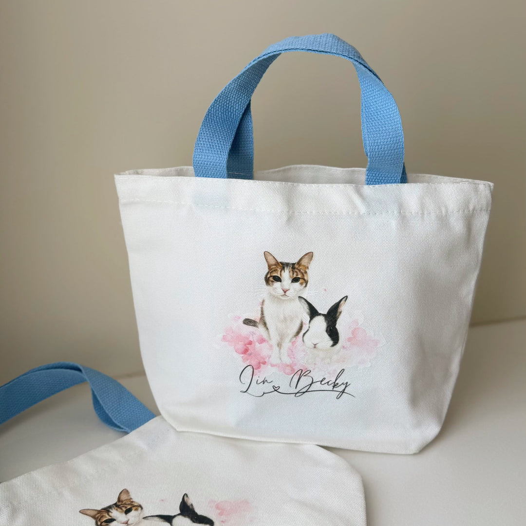 客製化便當袋 寵物似顏繪 婚禮小物