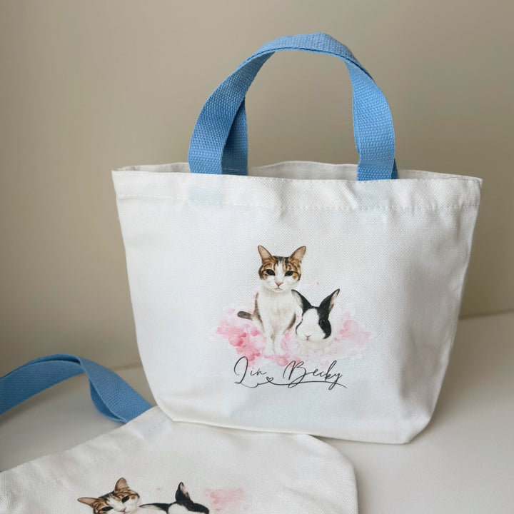 客製化便當袋 寵物似顏繪 婚禮小物