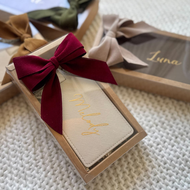 聖誕節禮物 交換禮物 行李吊牌 客製化名字