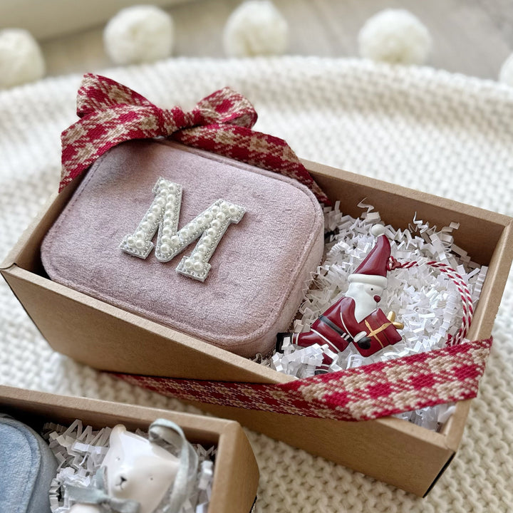 聖誕節禮物 交換禮物 首飾盒 珠寶盒 客製化名字 伴娘禮物 捧花禮 生日禮物