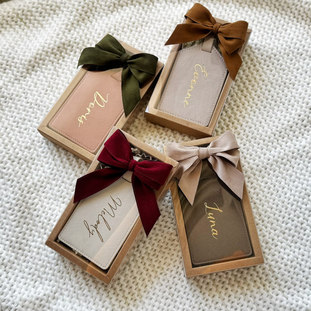 聖誕節禮物 交換禮物 行李吊牌 客製化名字