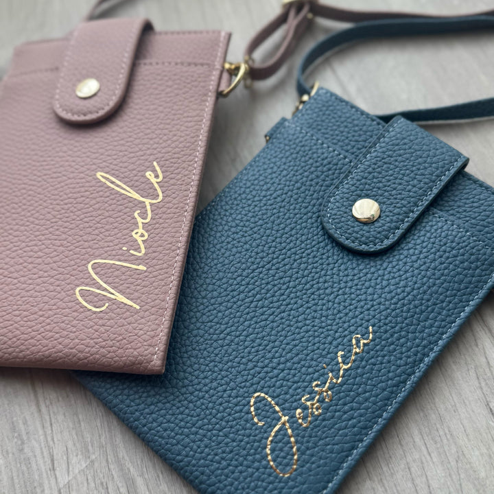 新品-荔枝紋手機包．【2025 聖誕節】