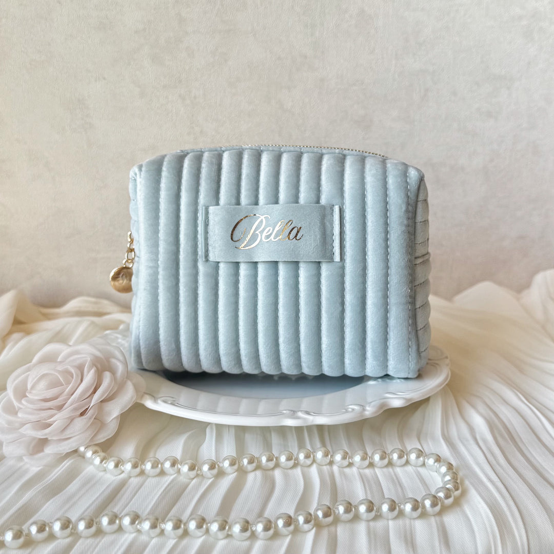 新品-雲朵化妝包-燙字款 ．【2025 聖誕節】