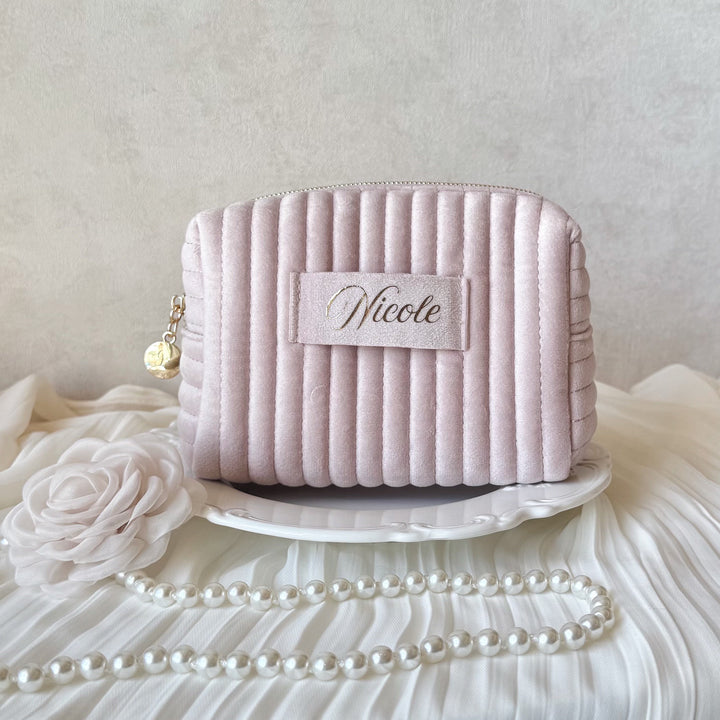 新品-雲朵化妝包-燙字款 ．【2025 聖誕節】