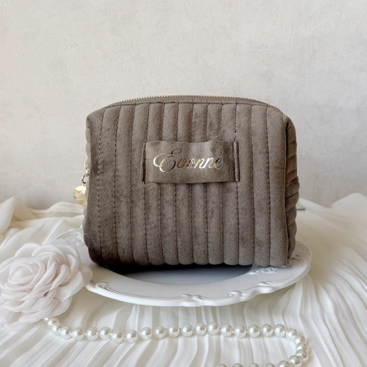 新品-雲朵化妝包-燙字款 ．【2025 聖誕節】