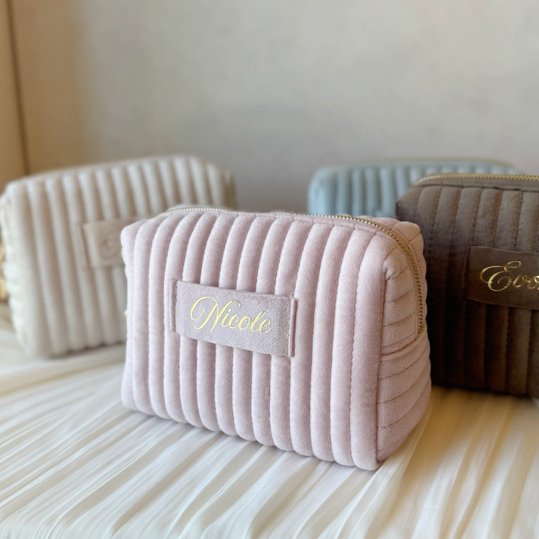 聖誕節禮物 交換禮物 化妝包 客製化名字 伴娘禮物 捧花禮 生日禮物