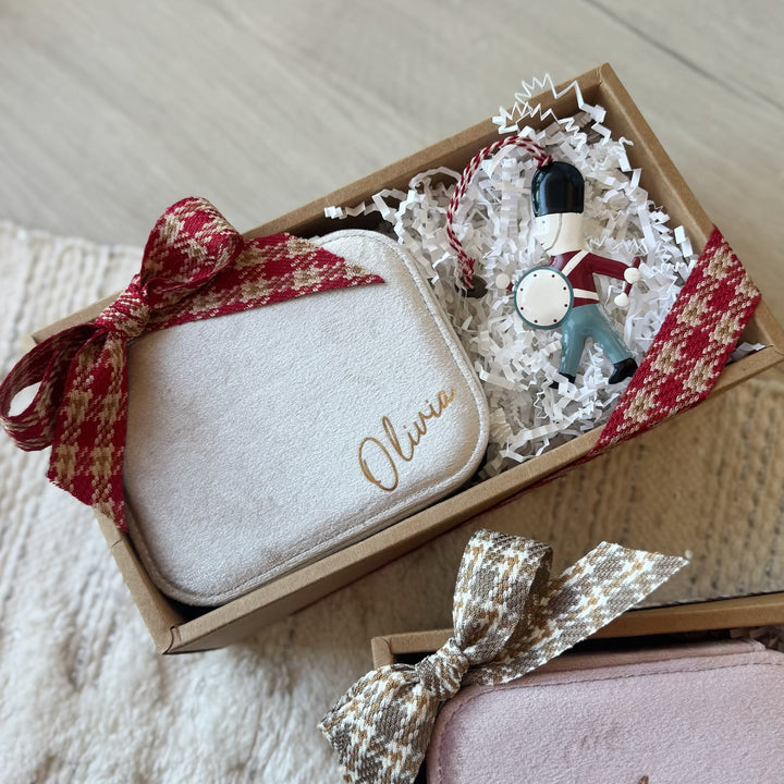 聖誕節禮物 交換禮物 首飾盒 珠寶盒 客製化名字 伴娘禮物 捧花禮 生日禮物