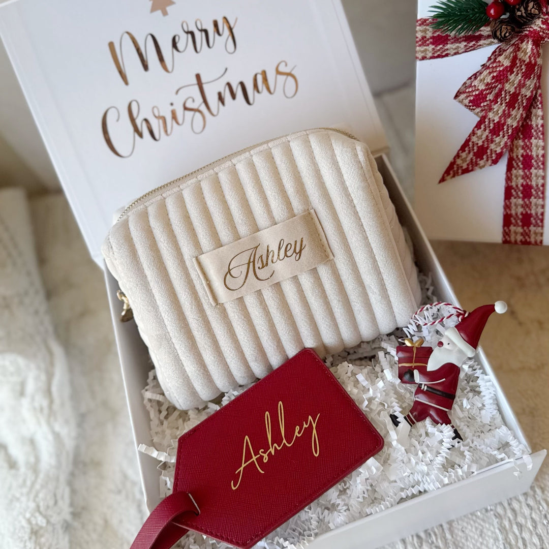 聖誕美好旅程禮盒 | 化妝包+行李吊牌【2025 聖誕節】