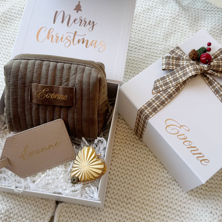 聖誕美好旅程禮盒 | 化妝包+行李吊牌【2025 聖誕節】