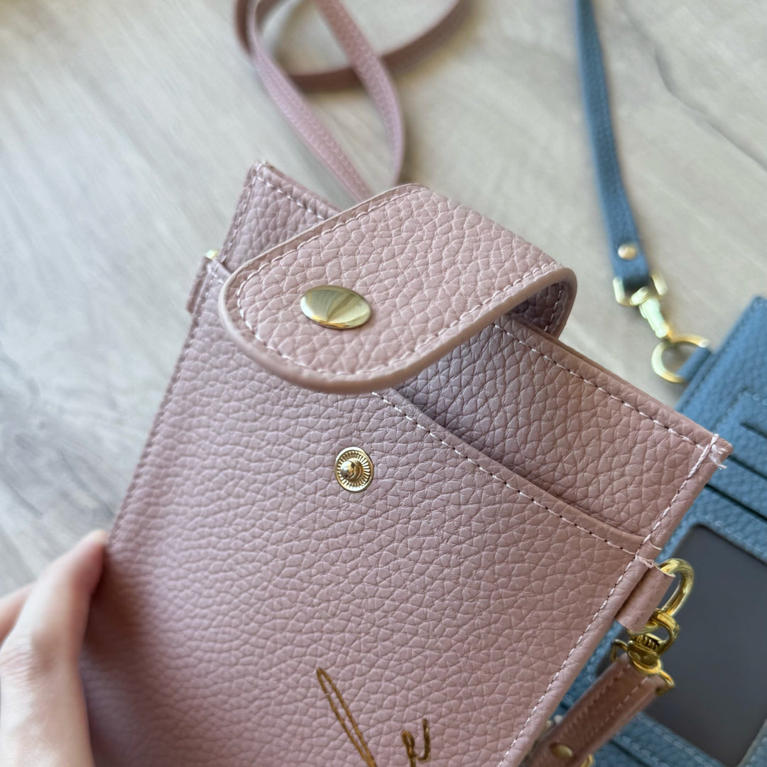 新品-荔枝紋手機包．【2025 聖誕節】