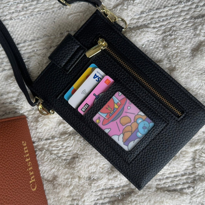 新品-荔枝紋手機包．【2025 聖誕節】