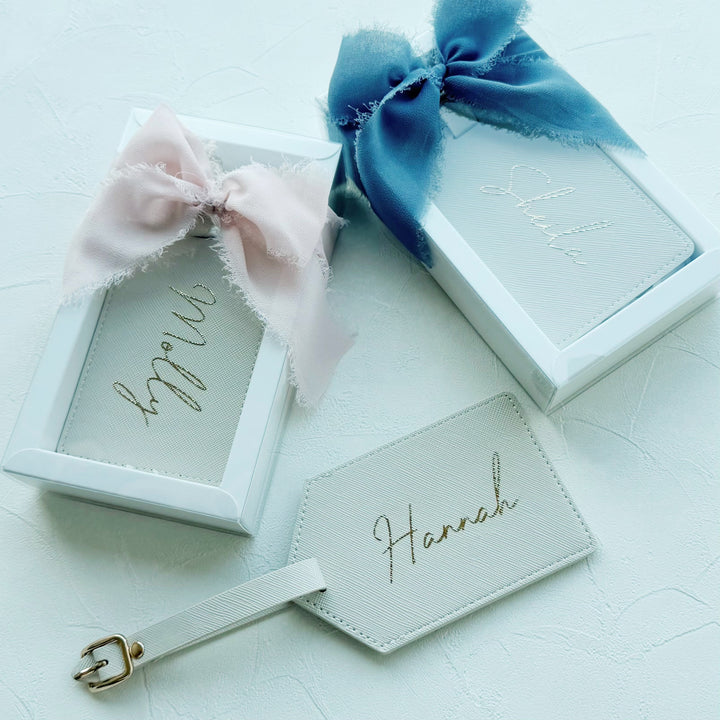 行李吊牌/悠遊卡套/證件套 ．【客製-燙金款】