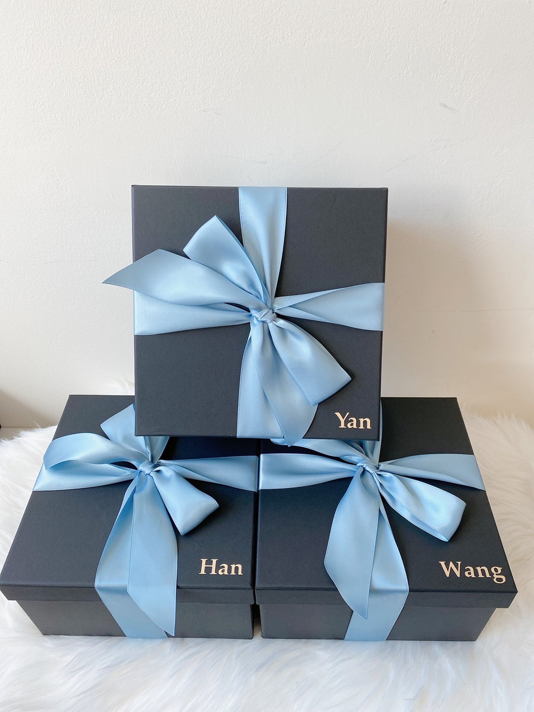 客製禮盒  ． 正方尺寸-黑色